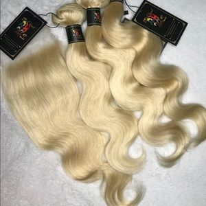 BLONDE Brazilian Bodywave 10A Bundle Deal